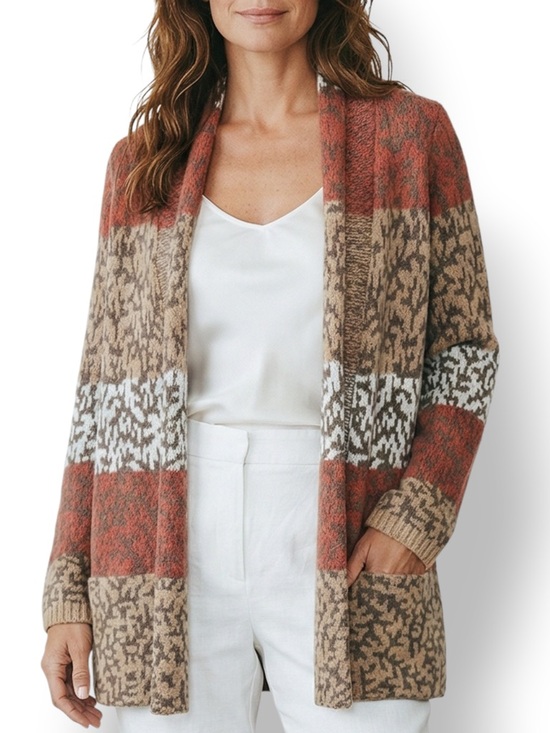 Lucy & Laurel Sweaters - 4/$20 Lucy & Laurel Open Front Alpaca Blend Knit Cardigan Sweater Small